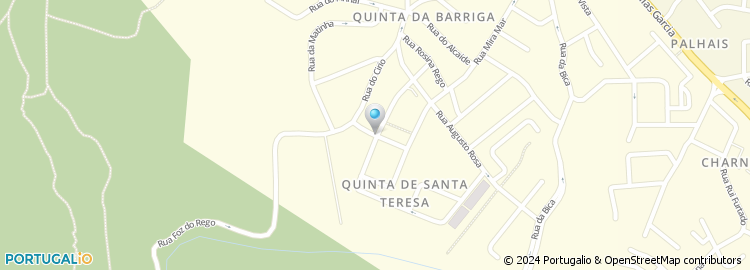 Mapa de Rua Francisco Taborda