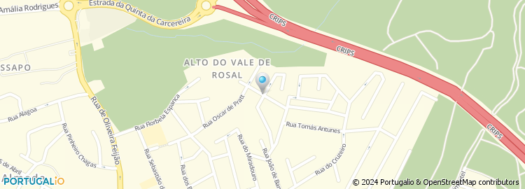 Mapa de Rua Helena Roque Gameiro