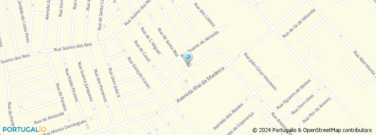 Mapa de Rua Manuel Jardim