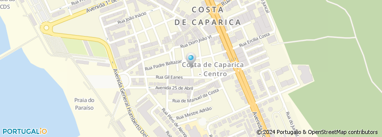 Mapa de Rua Mestre Ernestino