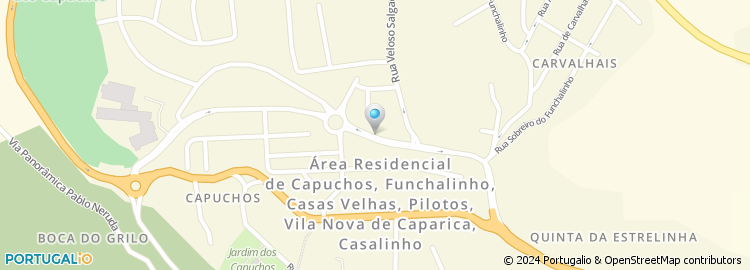 Mapa de Rua Quinta da Bela Vista