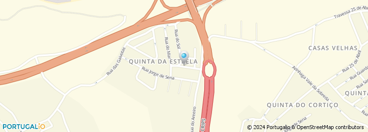 Mapa de Rua Raul Brandão