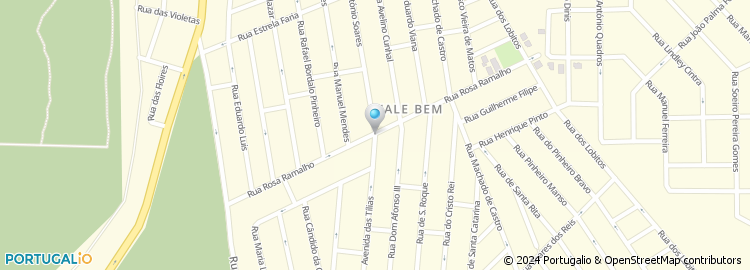 Mapa de Rua Rosa Ramalho