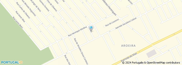 Mapa de Rua Tomás de Melo