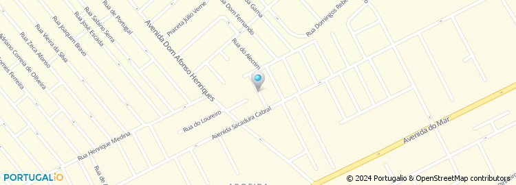 Mapa de Rua Verde Pinho