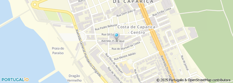 Mapa de Avenida 25 de Abril