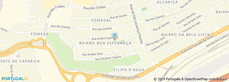 Mapa de Calçada da Conceição