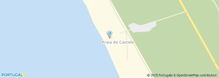 Mapa de Estrada Praia da Mata