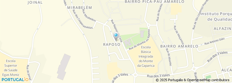 Mapa de Rua do Alecrim