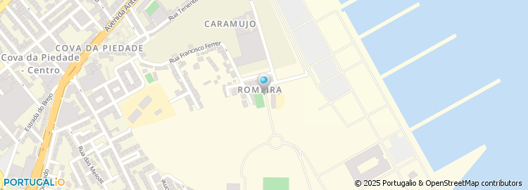 Mapa de Largo da Romeira