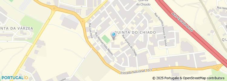 Mapa de Passeio da Quinta do Chiado