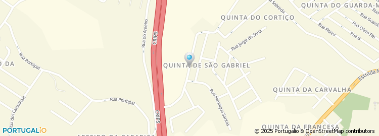 Mapa de Passeio de São Gabriel