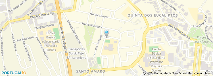 Mapa de Praceta André de Resende