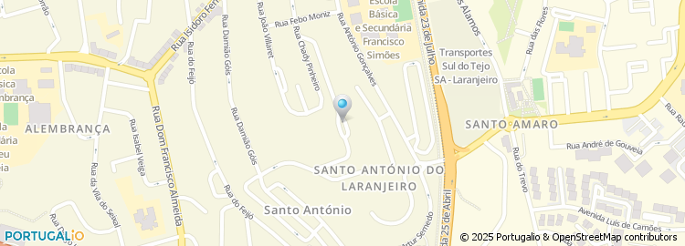 Mapa de Praceta Bartolomeu Constantino
