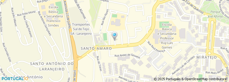 Mapa de Praceta de António Ribeiro Sanches