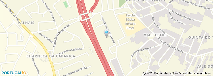 Mapa de Praceta de Santa Rita