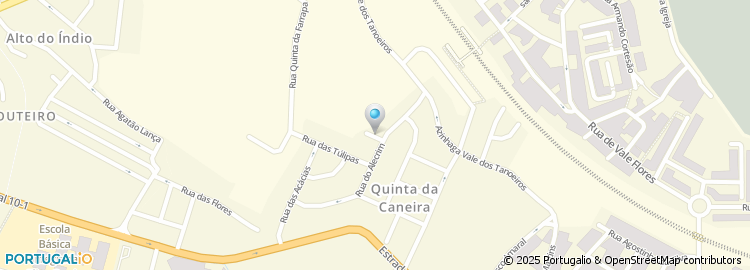Mapa de Praceta do Alecrim