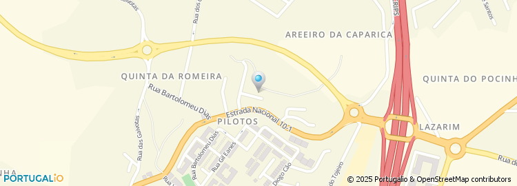 Mapa de Praceta dos Brejos