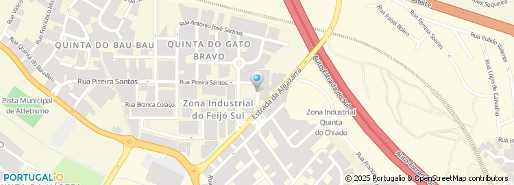 Mapa de Praceta Piteira Santos
