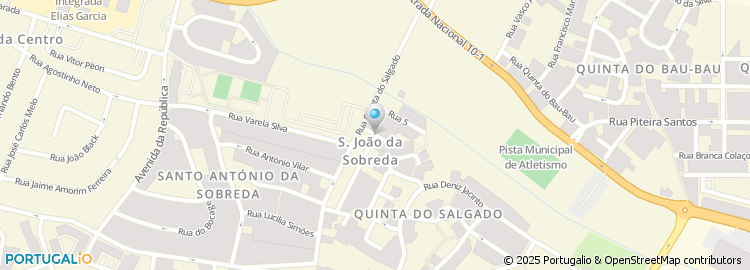 Mapa de Praceta Quinta do Salgado