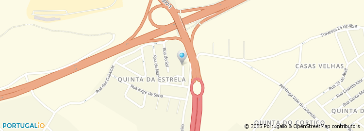 Mapa de Praceta Raul Brandão