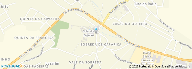 Mapa de Rua 1º de Maio