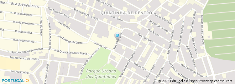 Mapa de Rua 10 de Junho