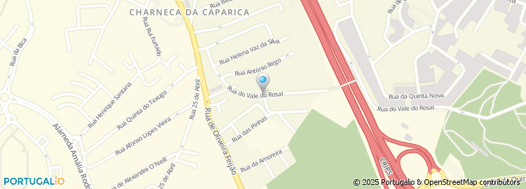 Mapa de Rua a do Bairro dos Leões