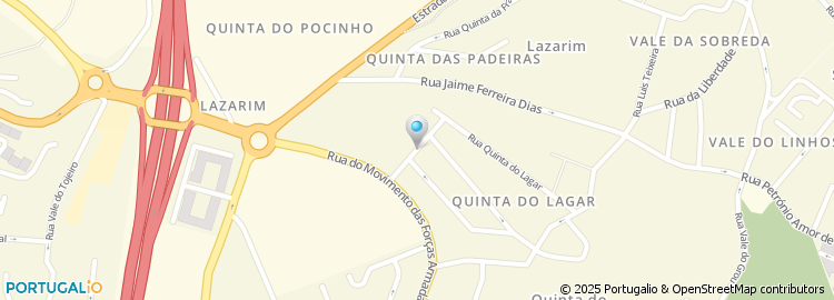 Mapa de Rua Afonso do Paço