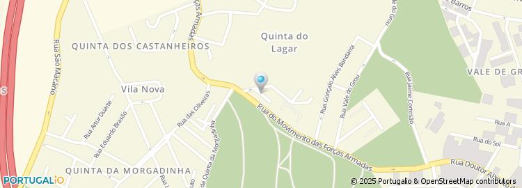 Mapa de Rua Agostinho de Campos