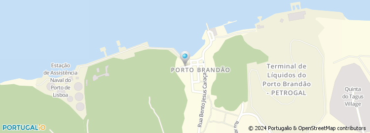 Mapa de Rua Alto do Machado
