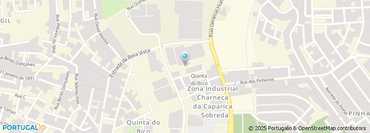 Mapa de Rua António Anselmo