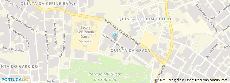 Mapa de Rua António Assunção