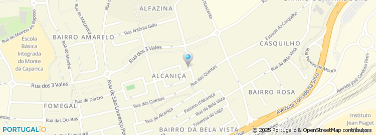 Mapa de Rua António Gedeão