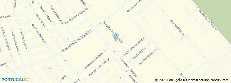 Mapa de Rua Artur Semedo