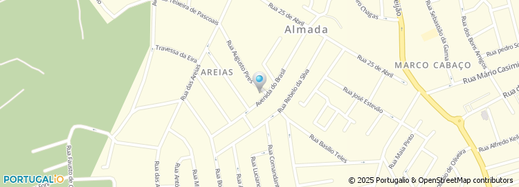 Mapa de Rua Augusto Pires