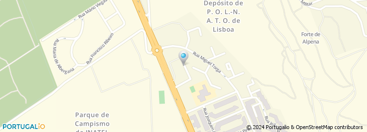 Mapa de Rua Augusto Ricardo