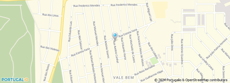 Mapa de Rua Avelino Cunhal