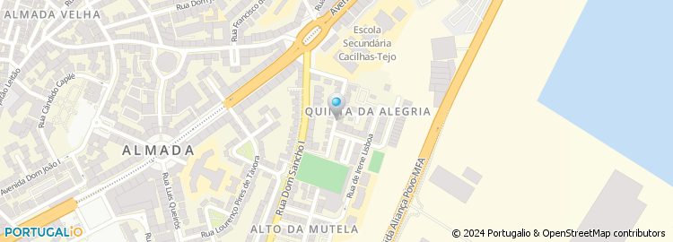Mapa de Rua Barradas de Carvalho
