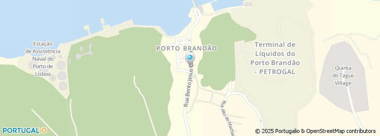 Mapa de Rua Bento de Jesus Caraça