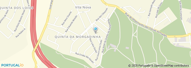 Mapa de Rua Brunilde Júdice