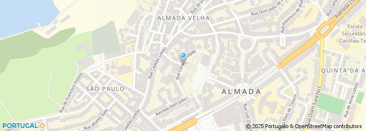 Mapa de Rua Cândido Capilé