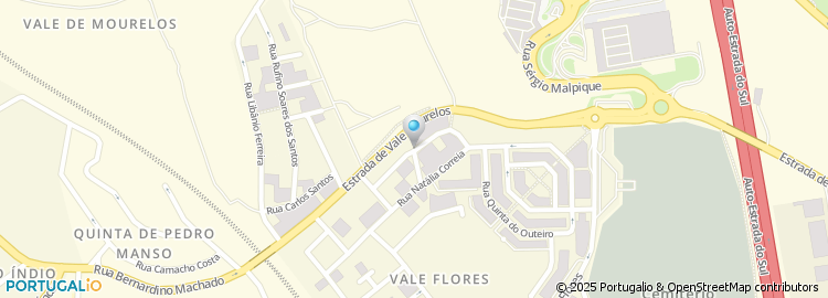 Mapa de Rua Carlos de Oliveira