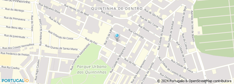 Mapa de Rua Cidade de Coimbra