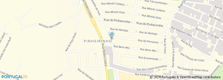 Mapa de Rua Cidade de Miranda do Douro