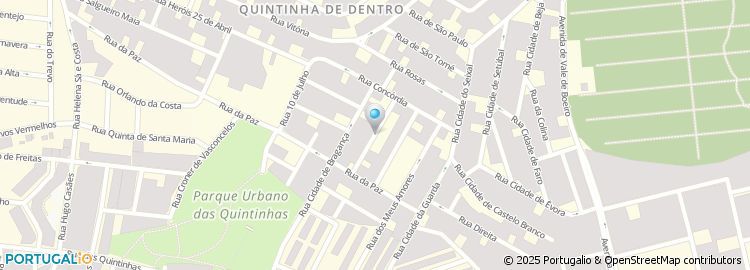 Mapa de Rua Cidade de Portalegre