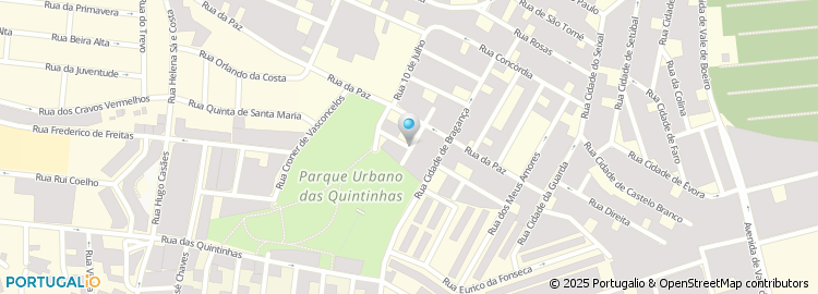 Mapa de Rua Cidade de Portimão