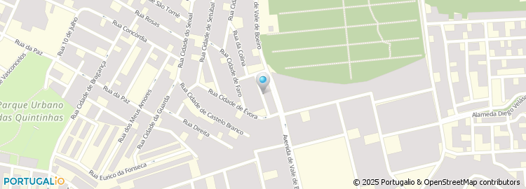 Mapa de Rua Cidade de Tavira