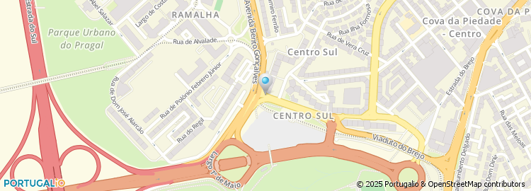 Mapa de Rua Conceição Sameiro Antunes