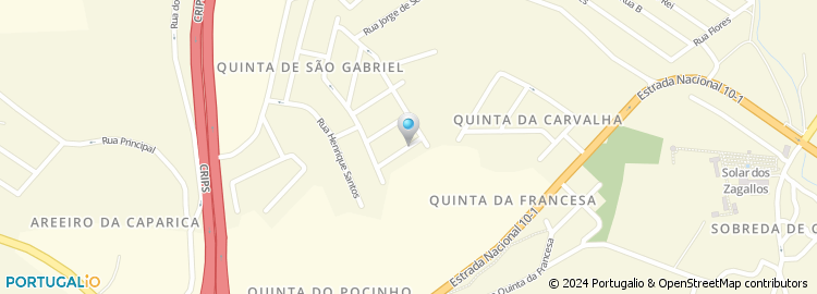 Mapa de Rua Costa Ferreira
